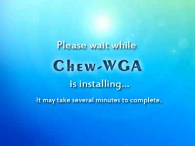 Chew Wga активатор для windows 7 скачать бесплатно